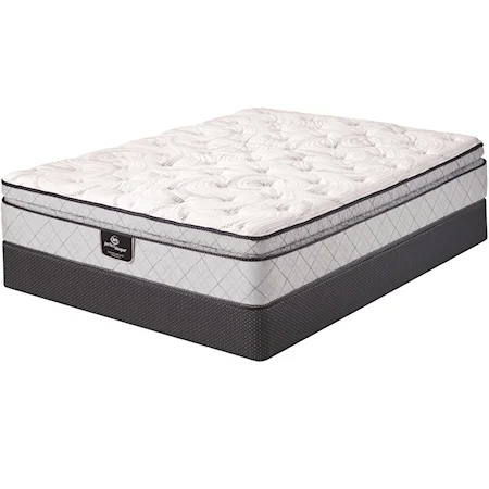 King Super Pillow Top and Motion Essentials II Adjustable Base